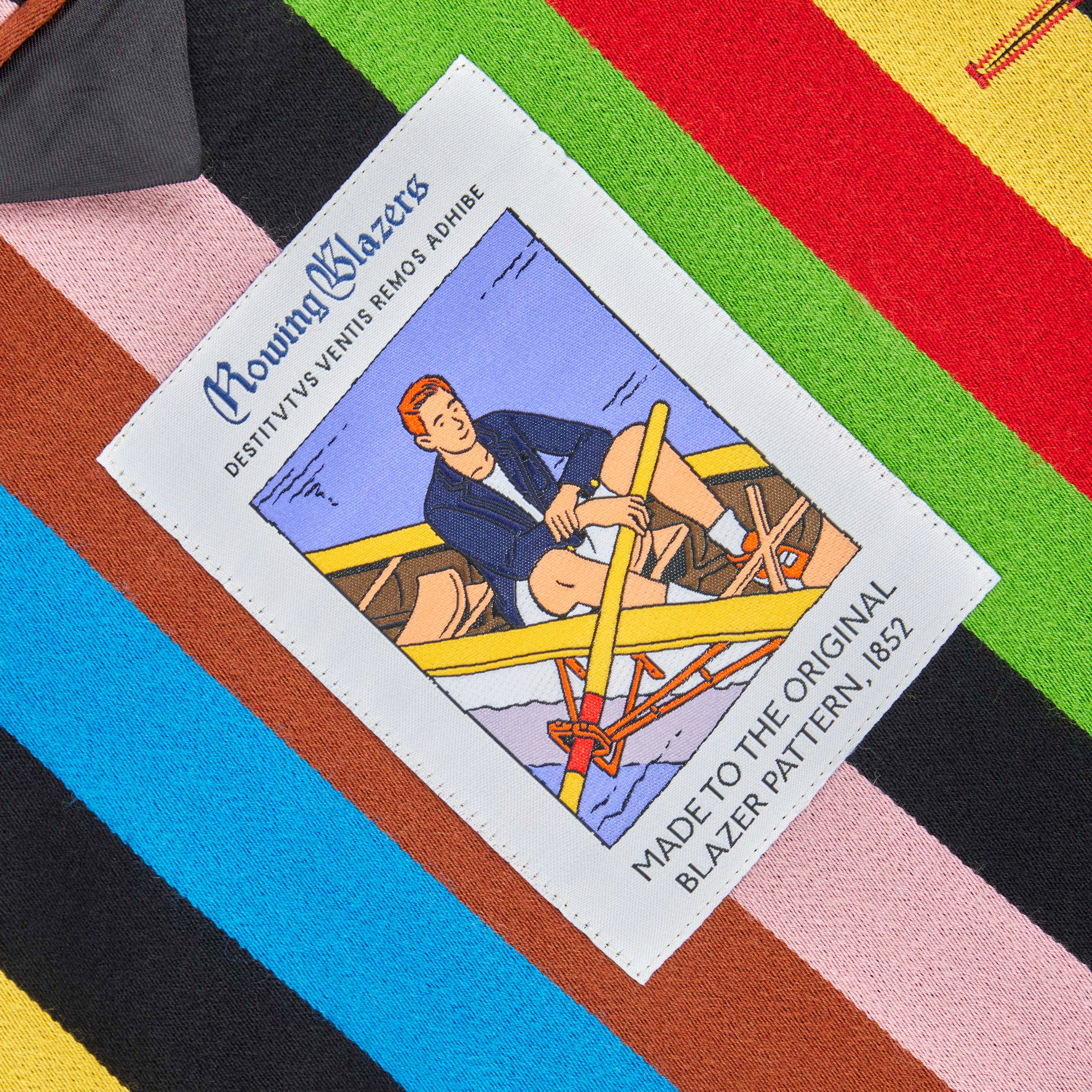 Men's Croquet Stripe Blazer - Image 3