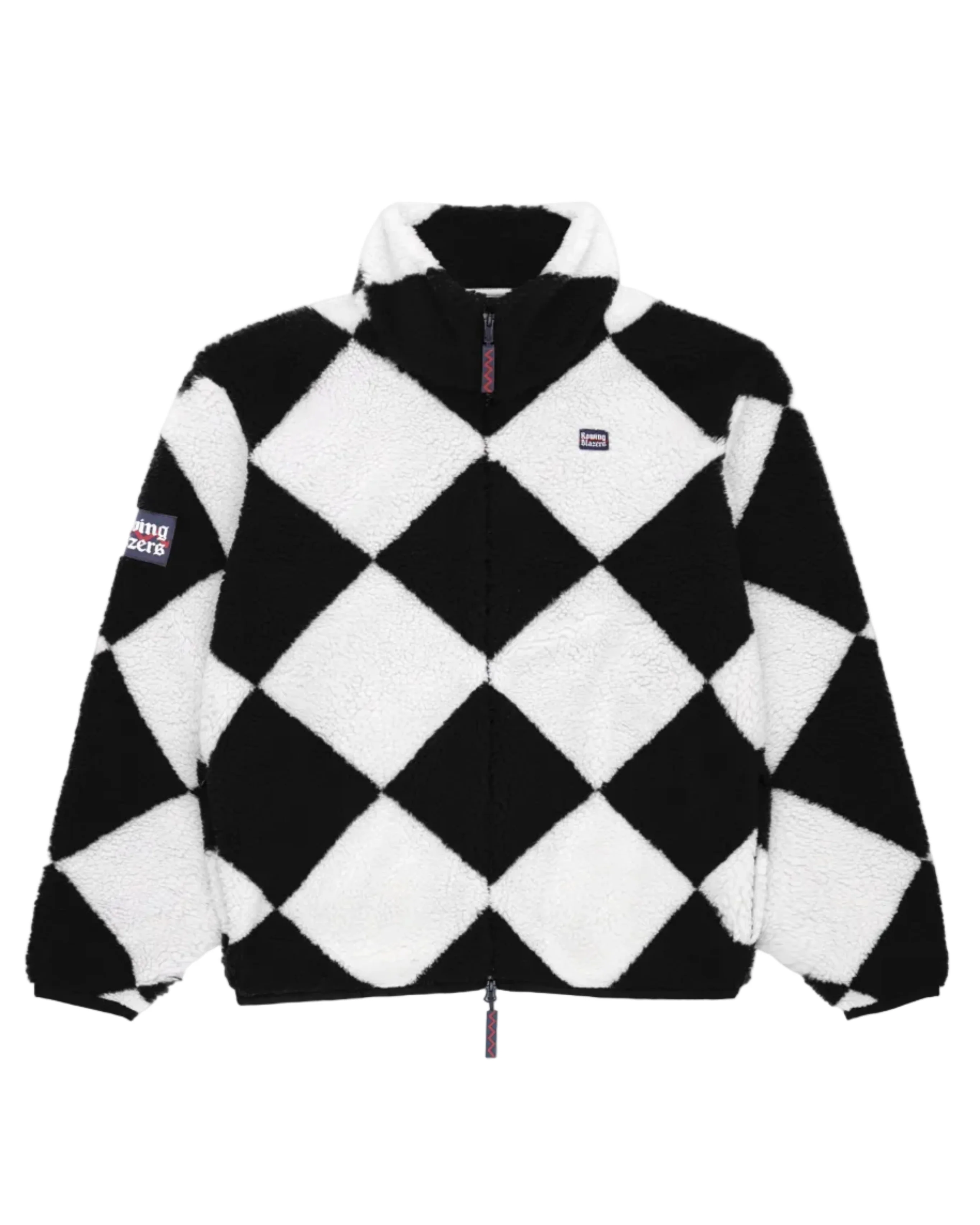 Harlequin Deep-Pile Sherpa "Jockey" Fleece - Image 11