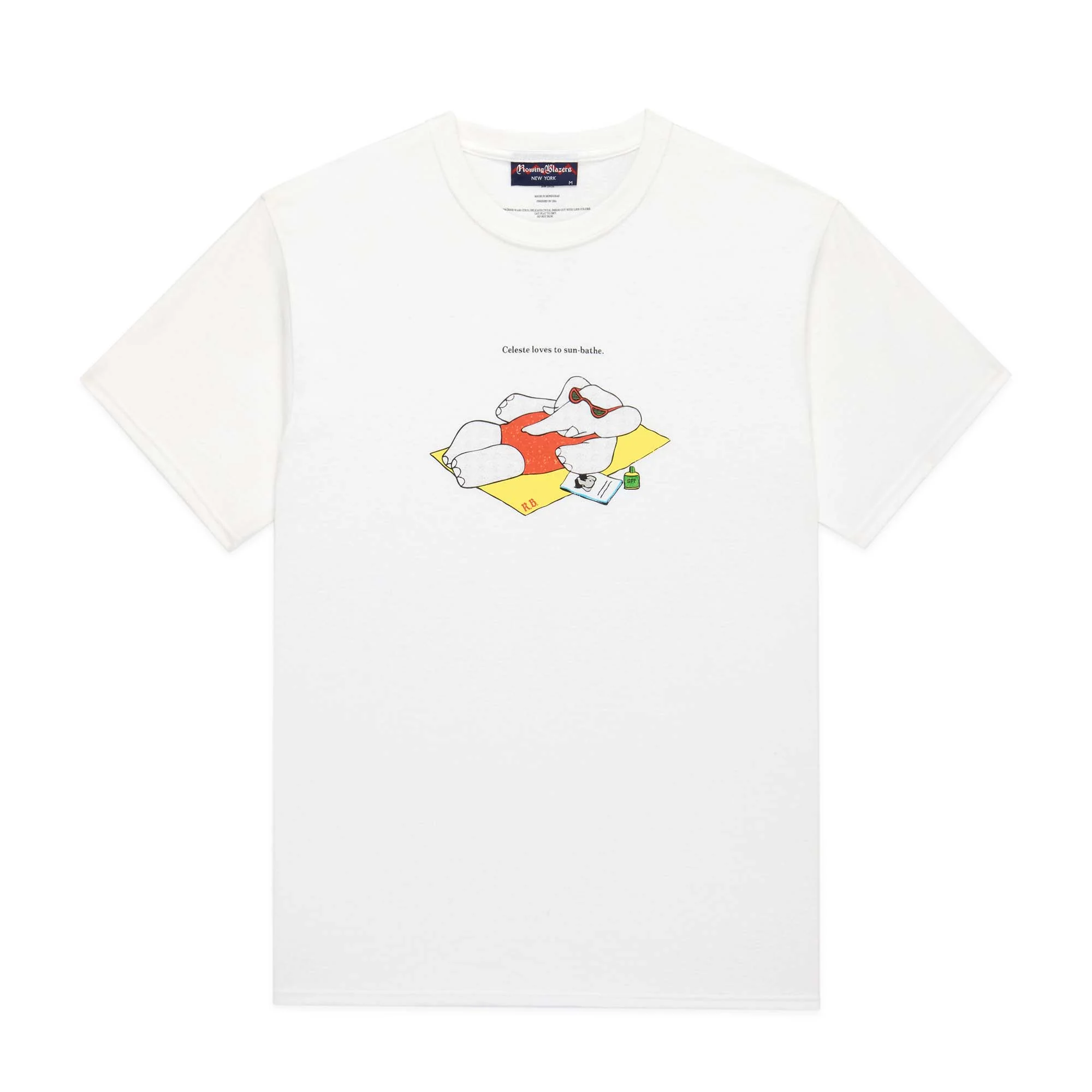 Men's Babar Cotton T-Shirt White - Image 3