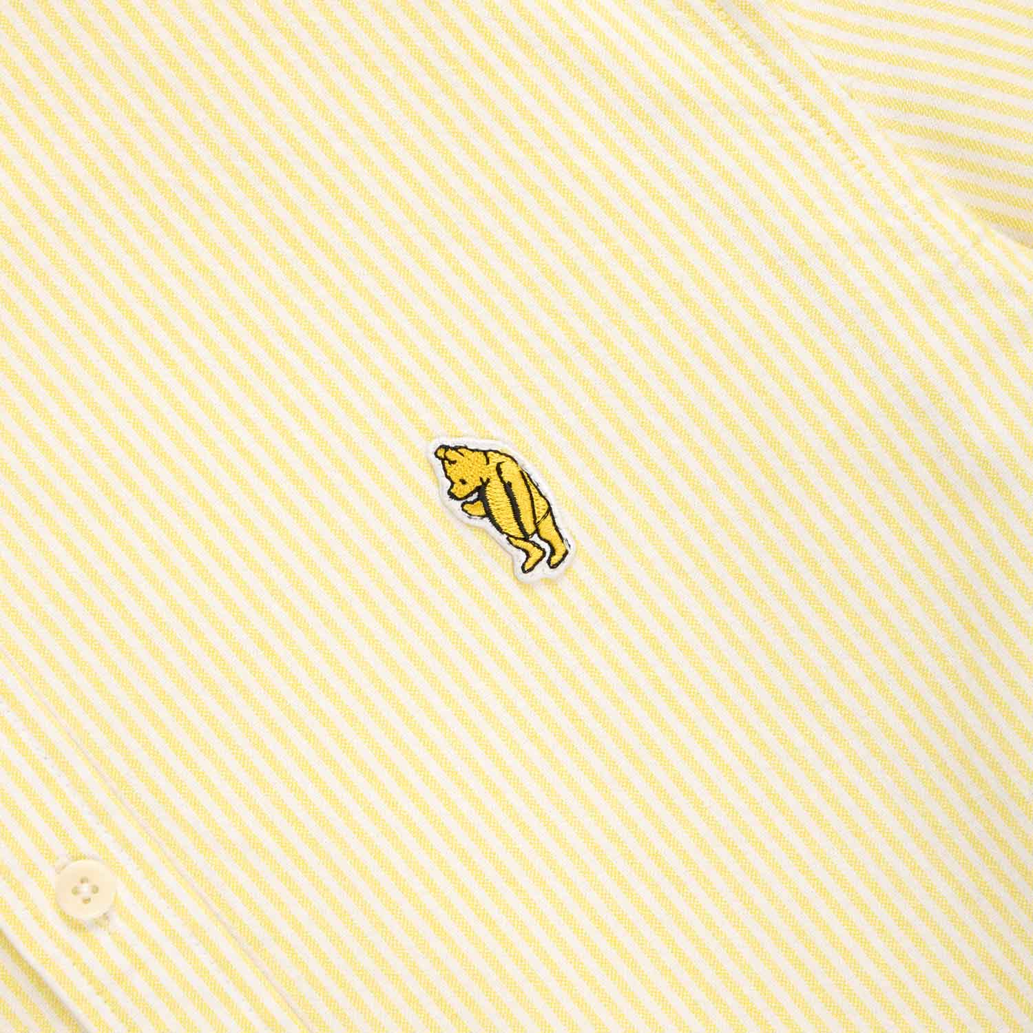 Men's Classic Stripe Winnie-the-Pooh Oxford Shirt Yellow / White University Stripe - Image 7