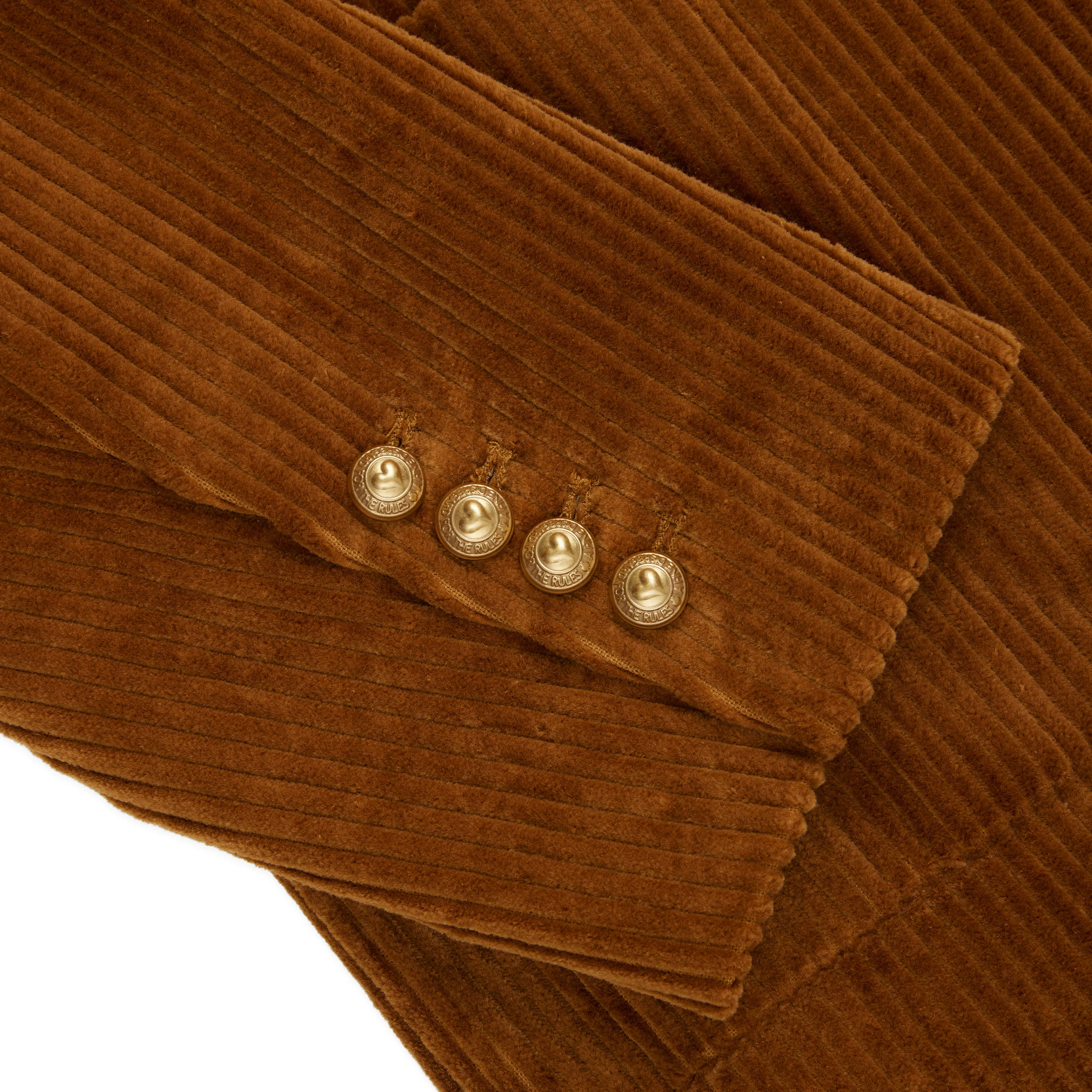 Men's Corduroy Ripley Blazer Ochre - Image 3