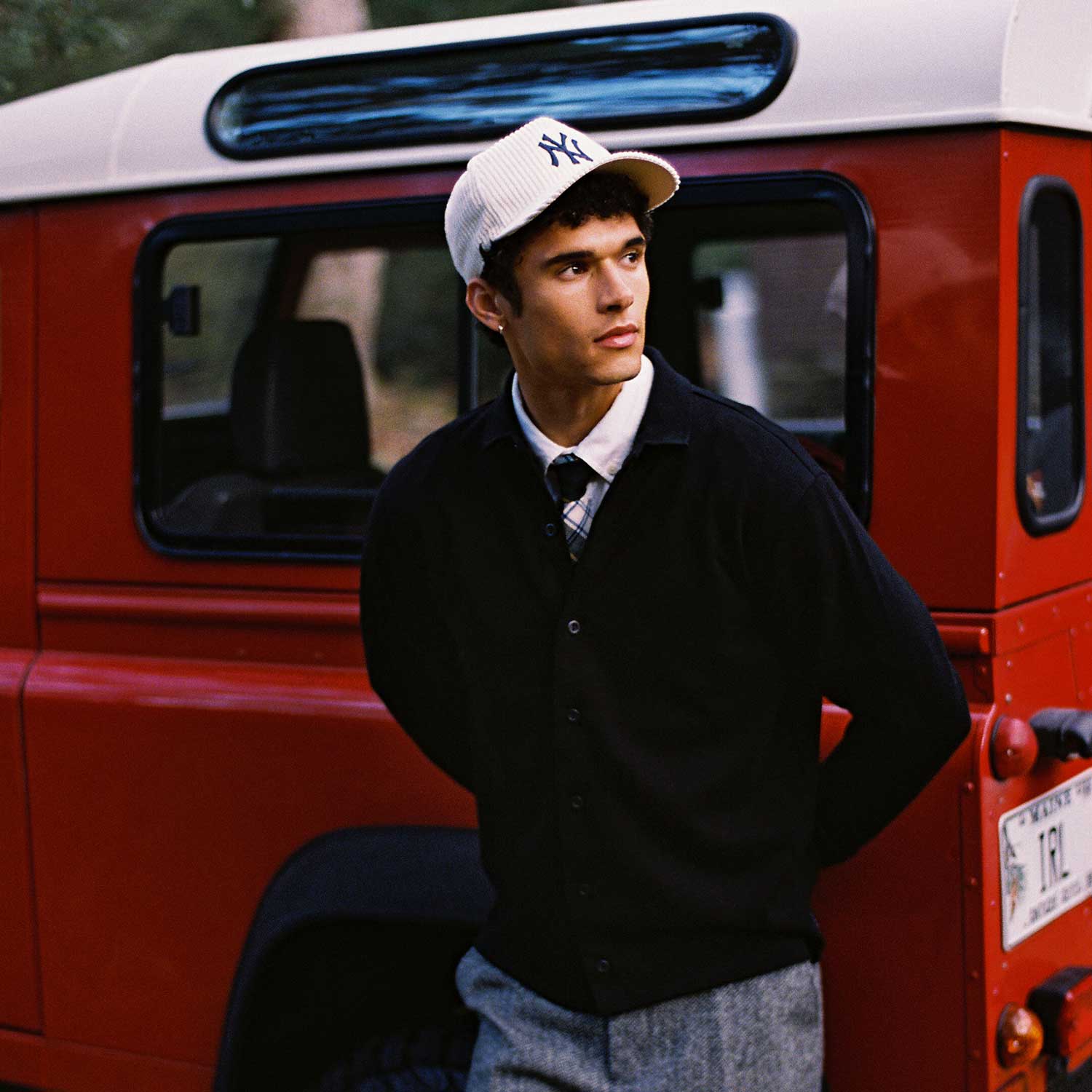 Men's Cotton Solid Over Shirt Black - Image 3