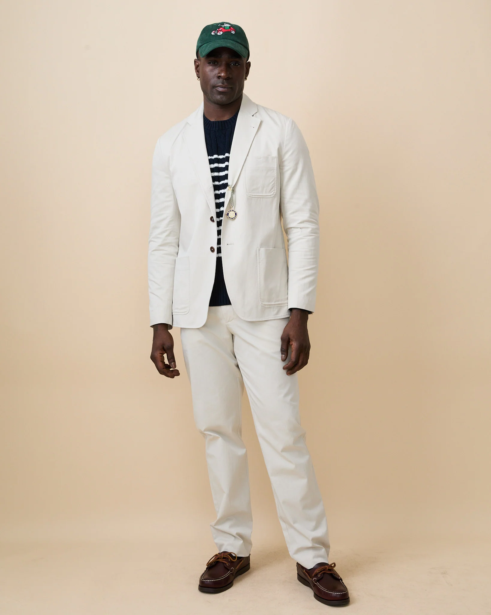 Men's Lightweight Twill Suit Pant Natural - Image 5