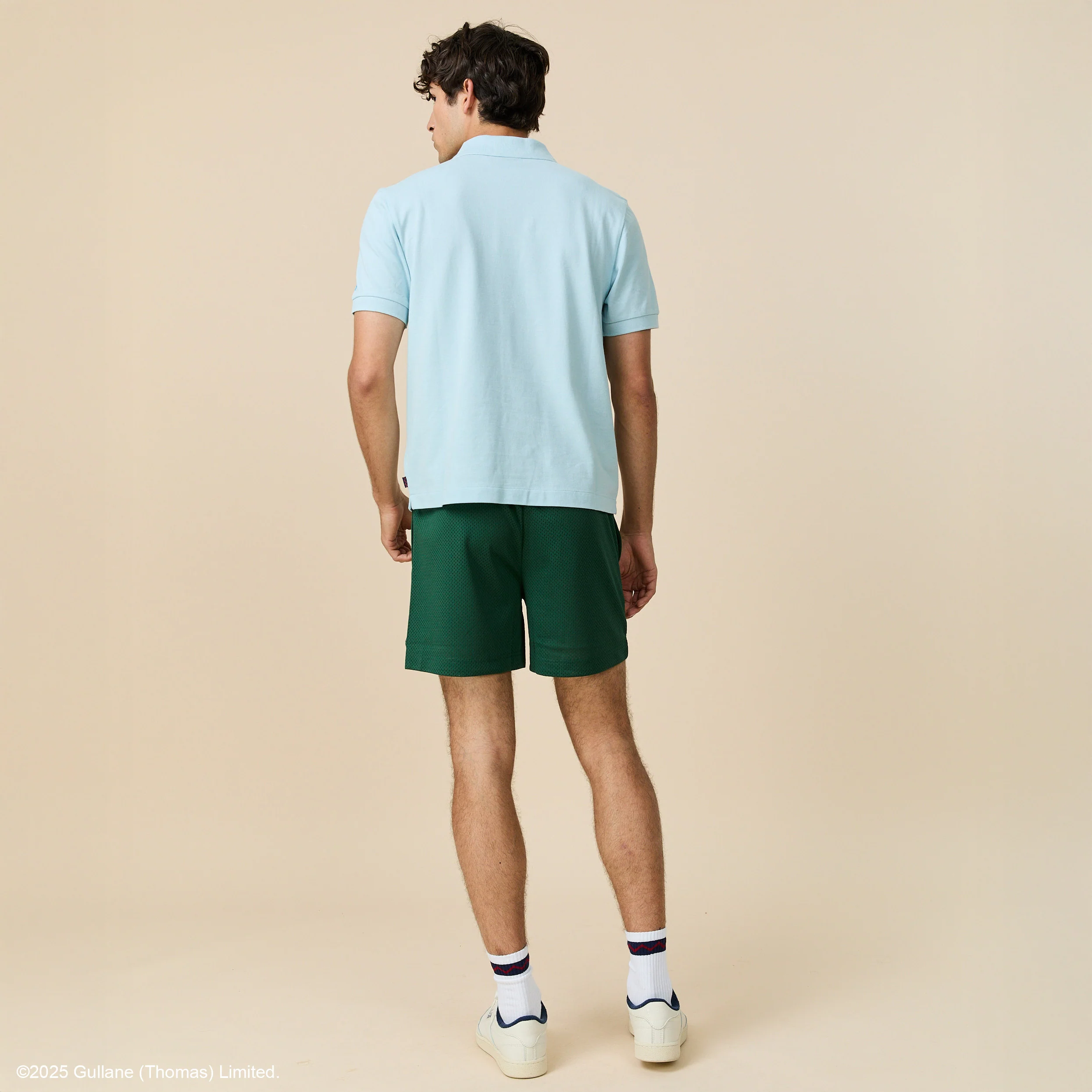 Men's Short Sleeve Thomas & Friends™ Pique Polo Light Blue - Image 6