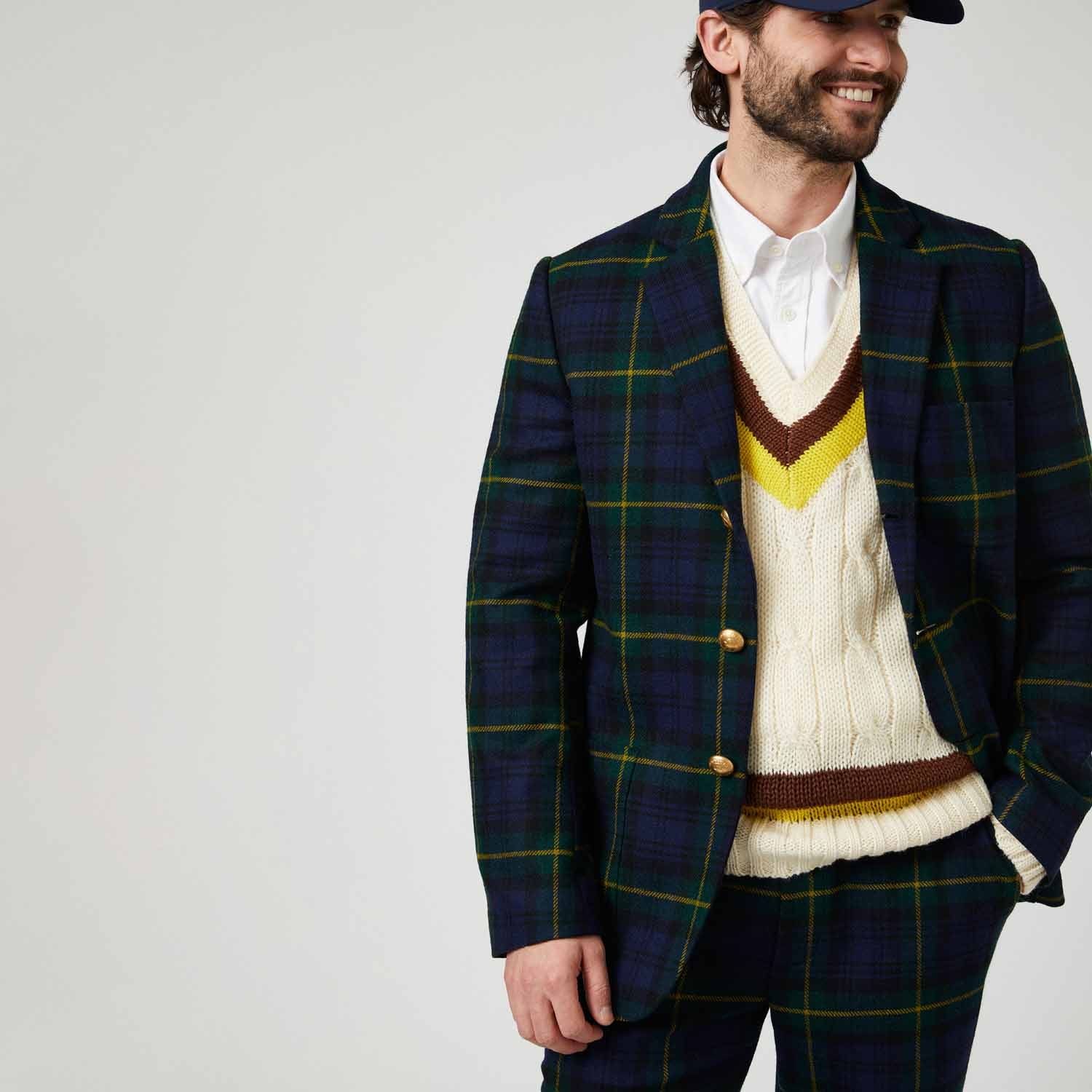 Men's Wool Tartan Classic Pant Gordon Modern - Image 3