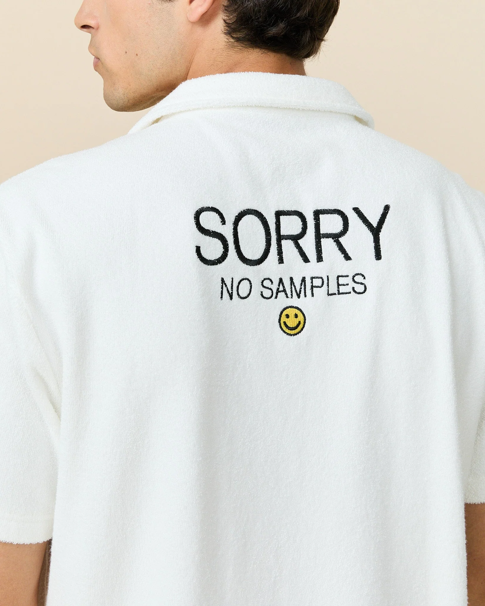 Morgenstern's Terry Button Up Uniform White - Image 4