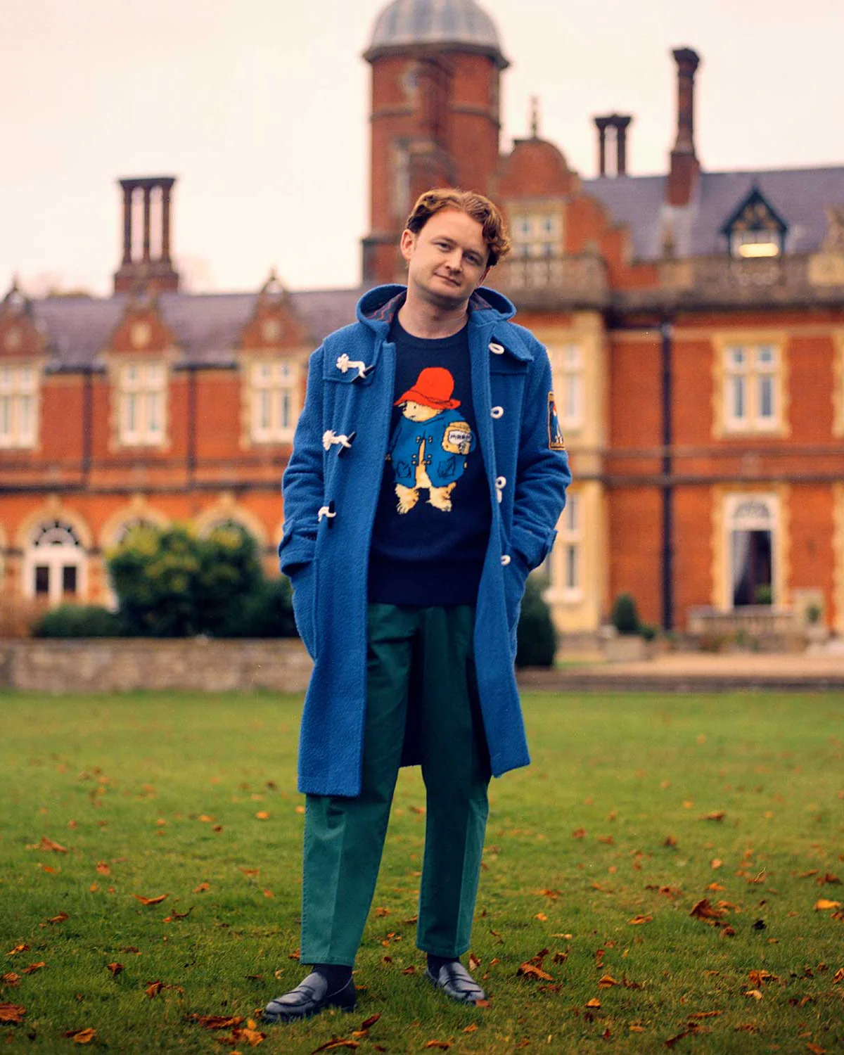 Paddington Bear Cashmere Sweater Navy - Image 6