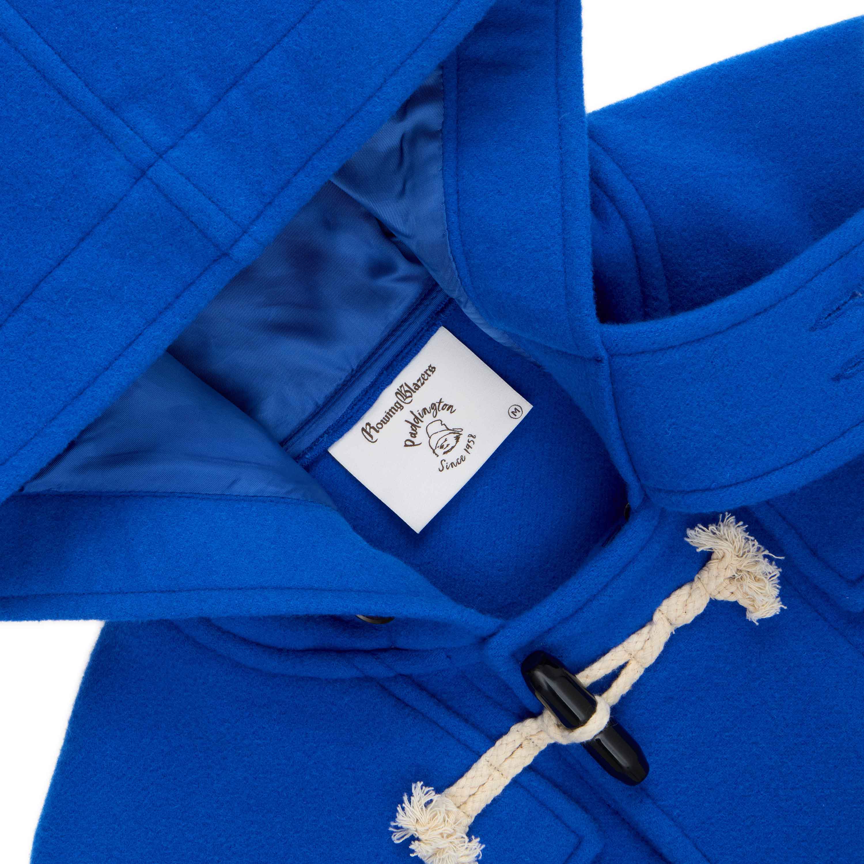 Paddington Duffel Coat Blue - Image 3