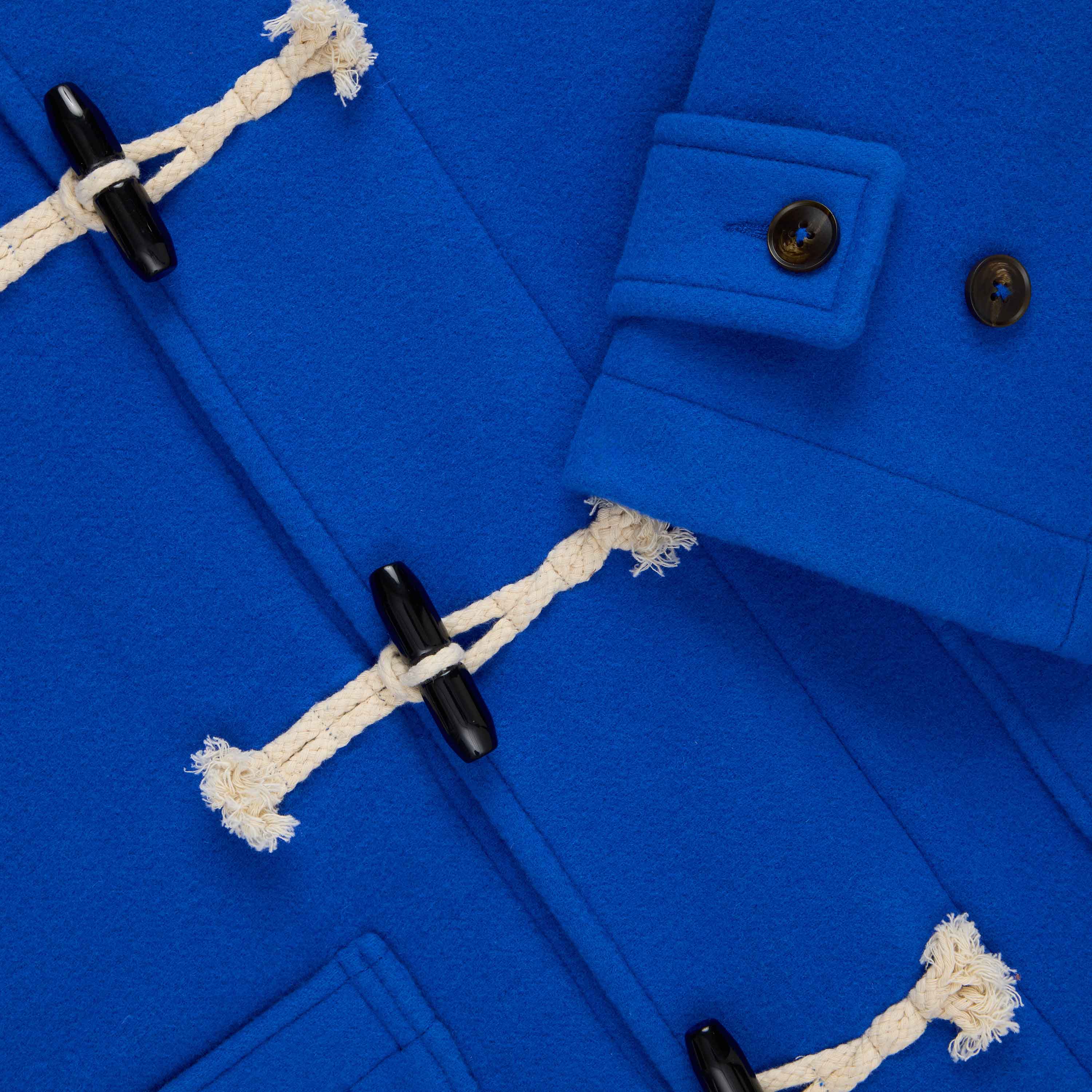 Paddington Duffel Coat Blue - Image 4