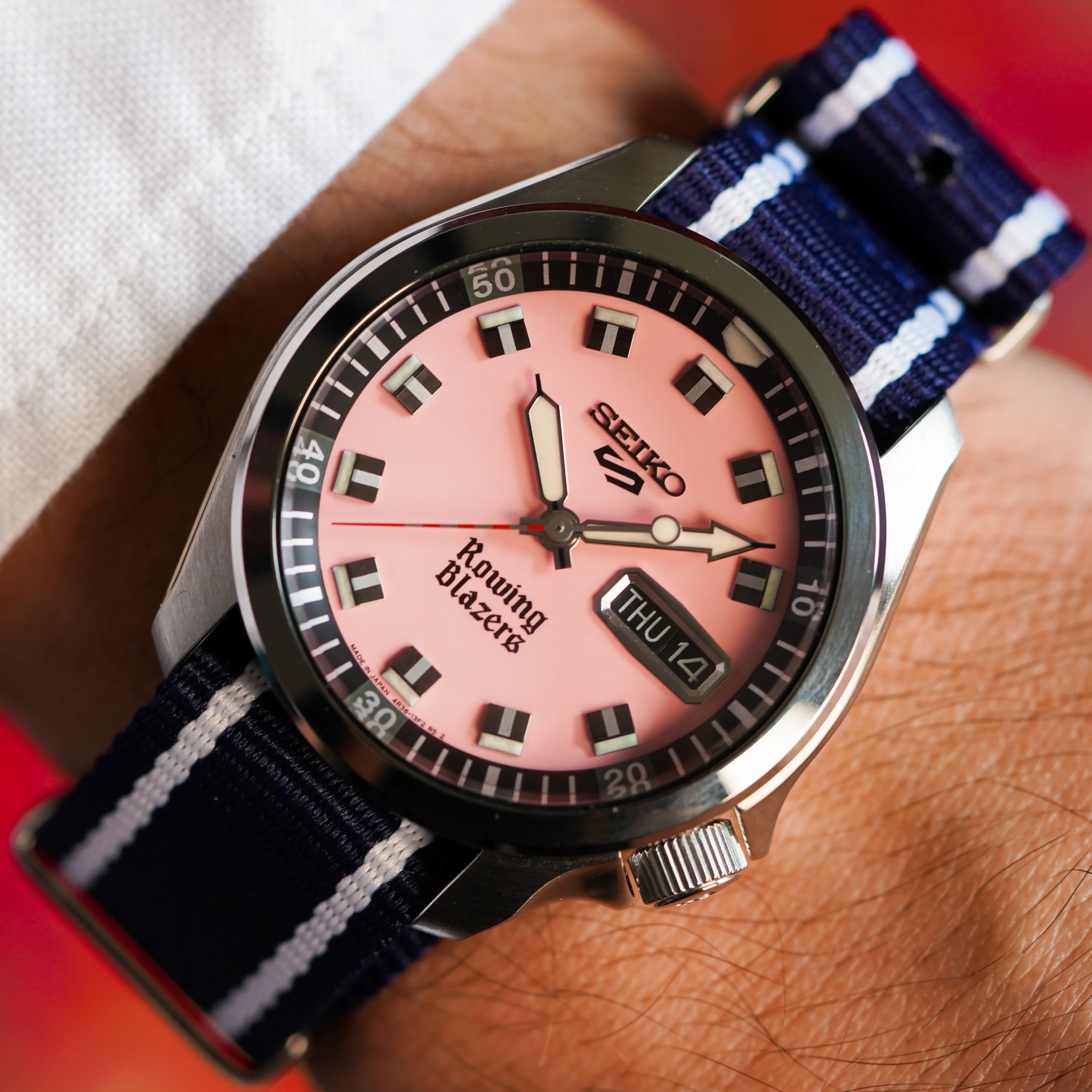 Rowing Blazers x Seiko 5 Sports Watch (Limited Edition 2023) - Image 10