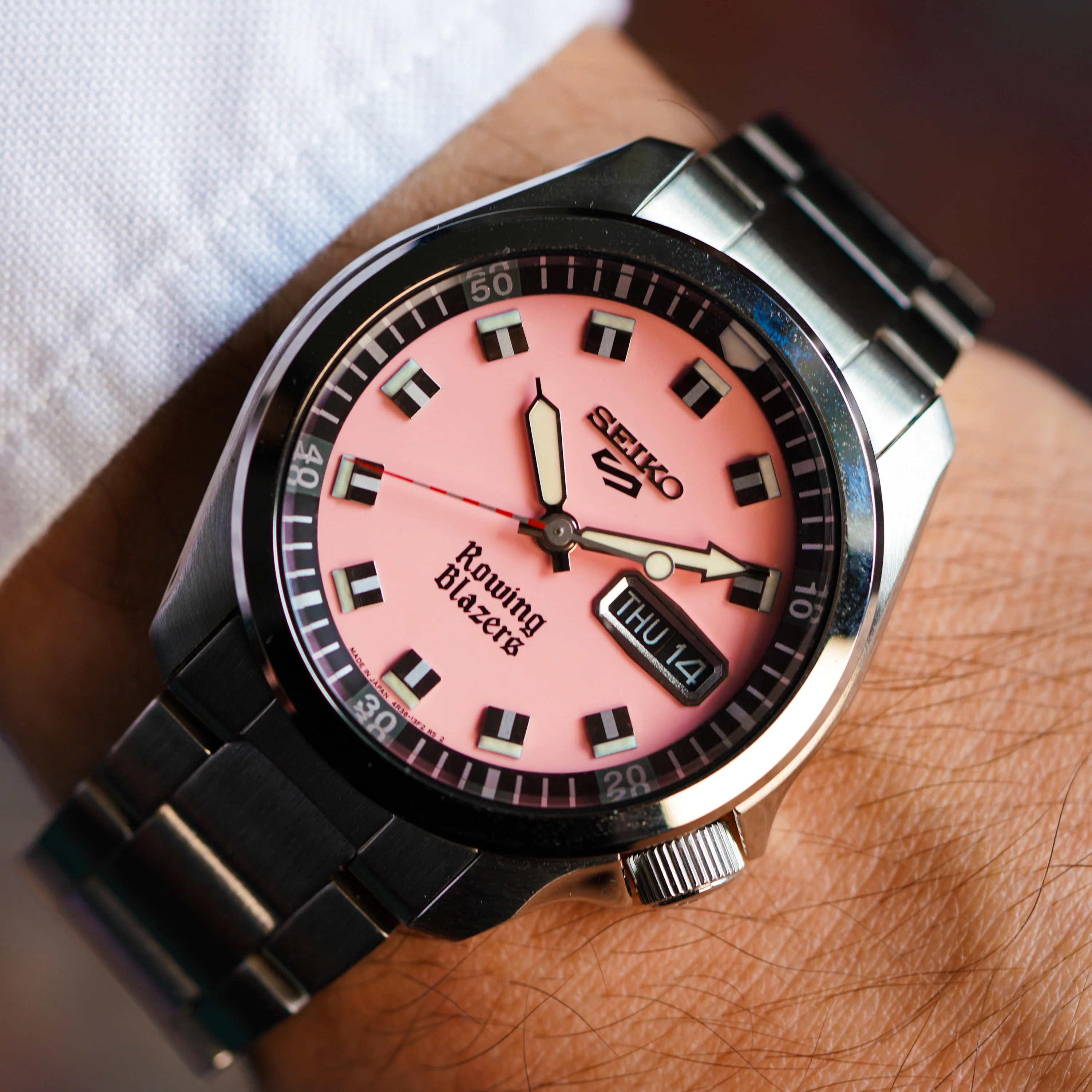 Rowing Blazers x Seiko 5 Sports Watch (Limited Edition 2023) - Image 9