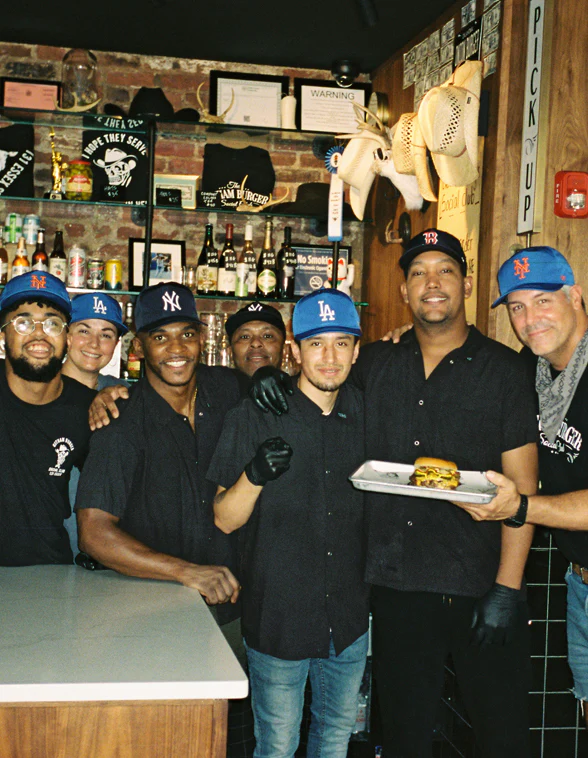 Rowing Blazers x '47 Nylon Dodgers Cap - Image 7