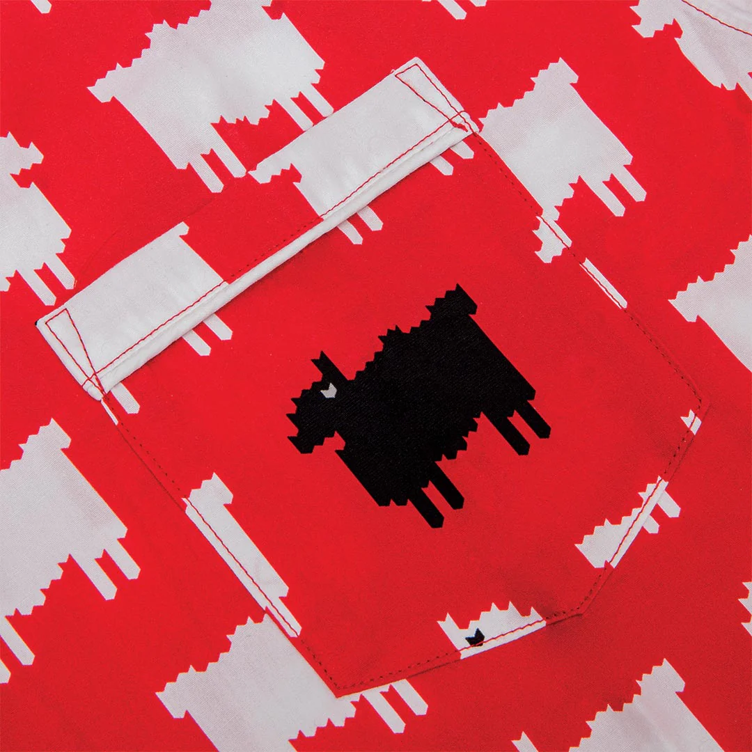 Sheep Cotton Lounge Set Diana Red - Image 7