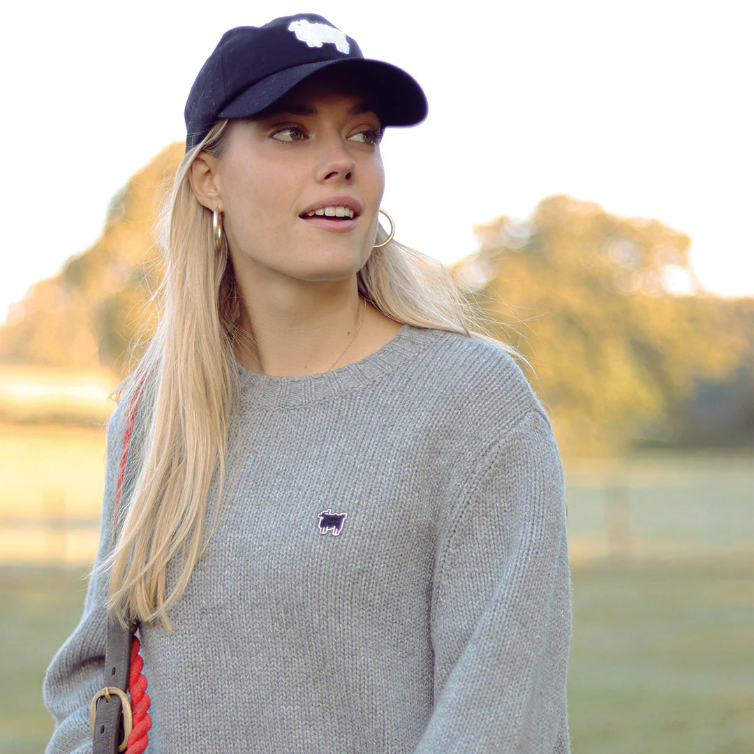 Sheep Twill Baseball Cap Black - Image 3