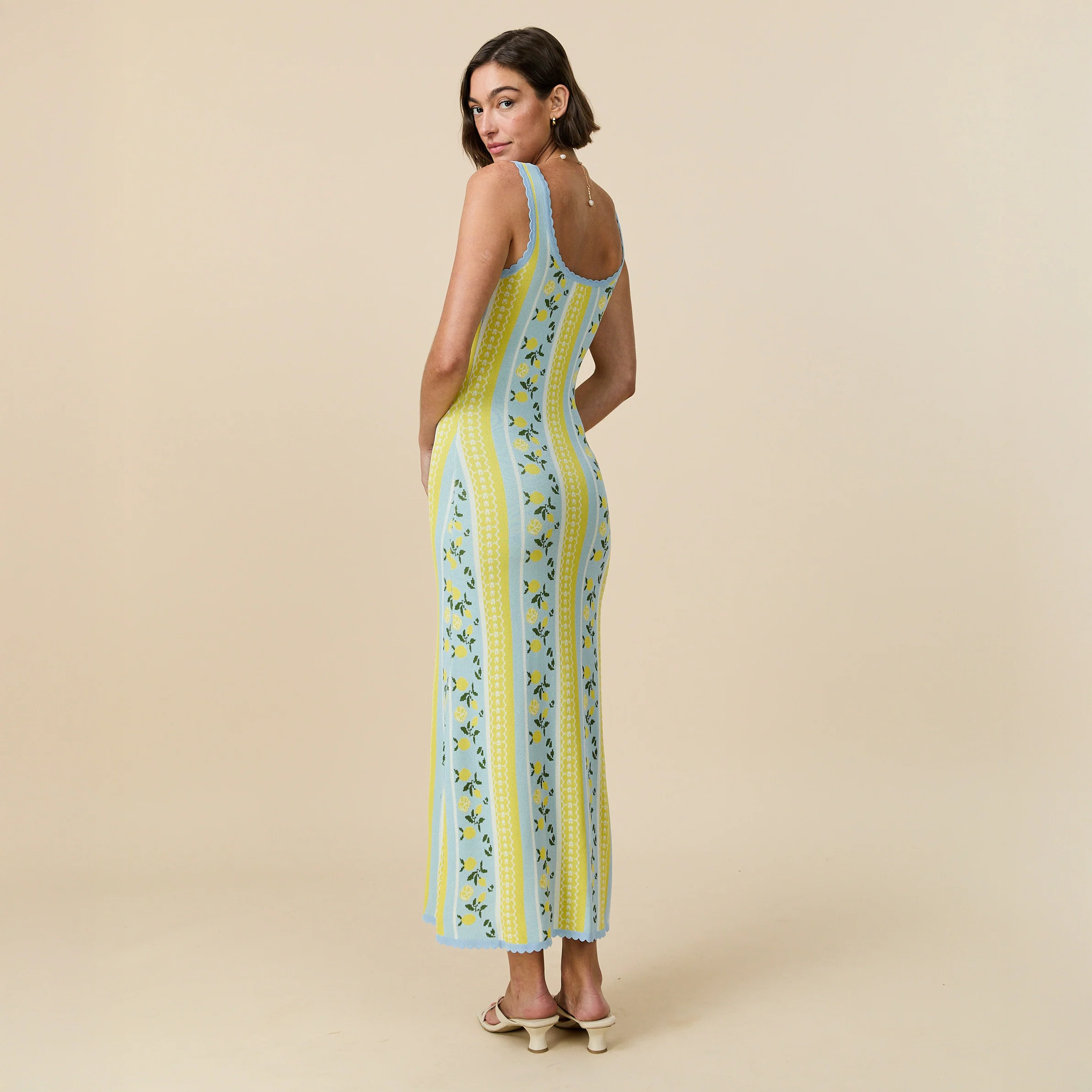 Women's Tank Knit Dress Lemon Isle - Image 6