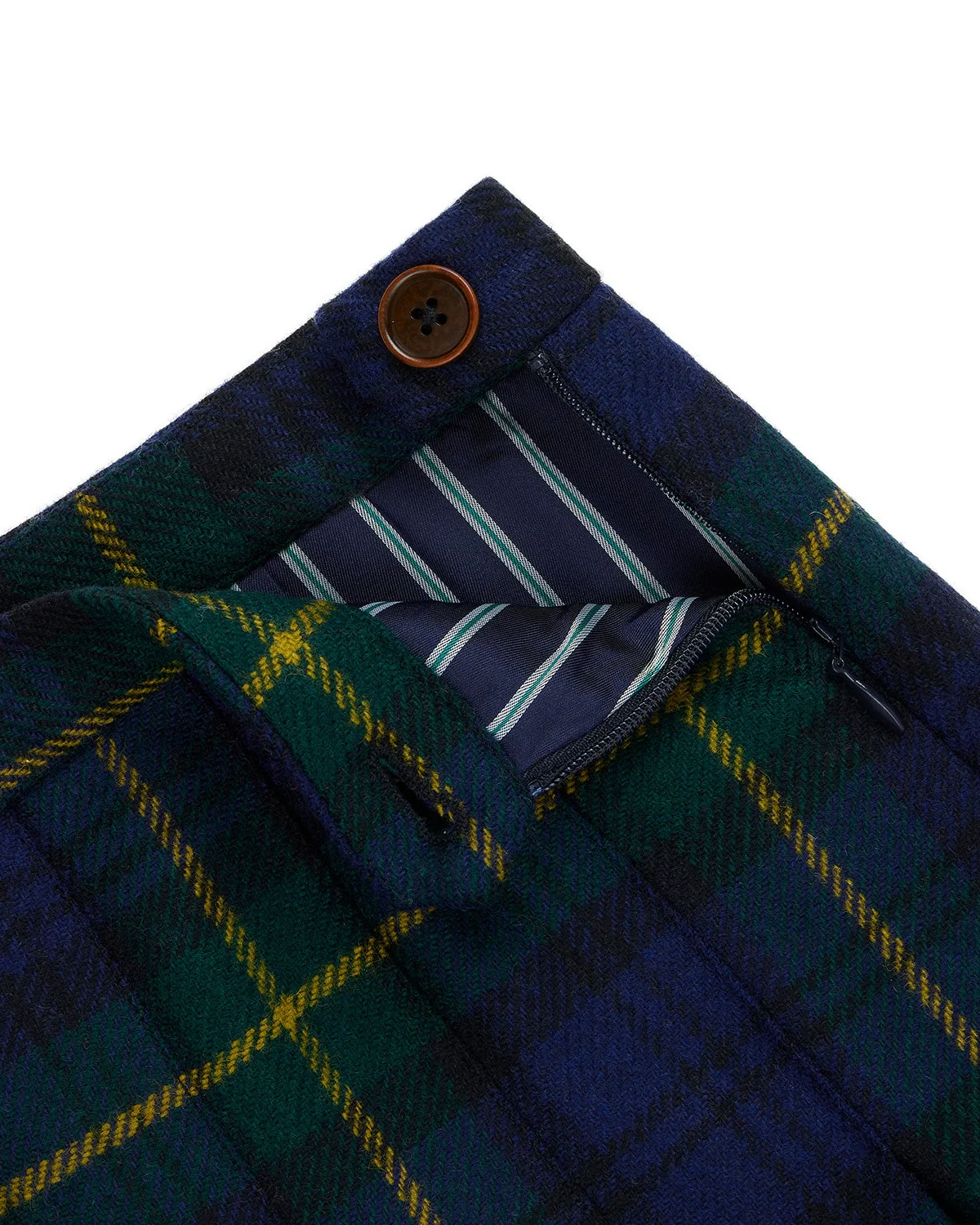 Women's Wool Pleated Mini Skirt Gordon Modern - Image 8